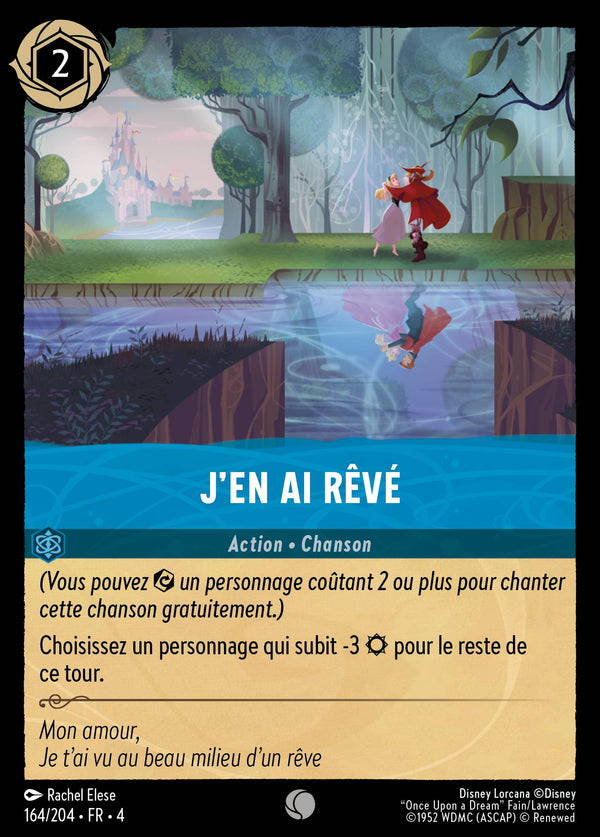 164/204 - J'en ai Rêvé — Carte Disney Lorcana Le Retour d'Ursula 164/204