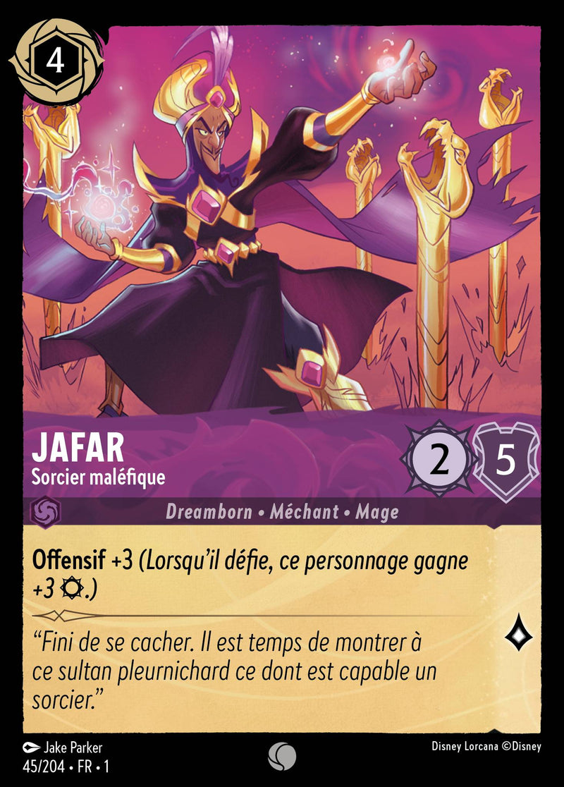 045/204 - Jafar - Sorcier maléfique