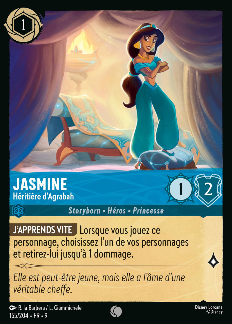 155/204 - Jasmine - Héritière d'Agrabah