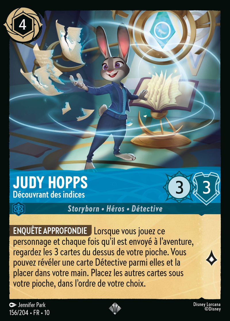 156/204 - Judy Hopps - Découvrant des indices