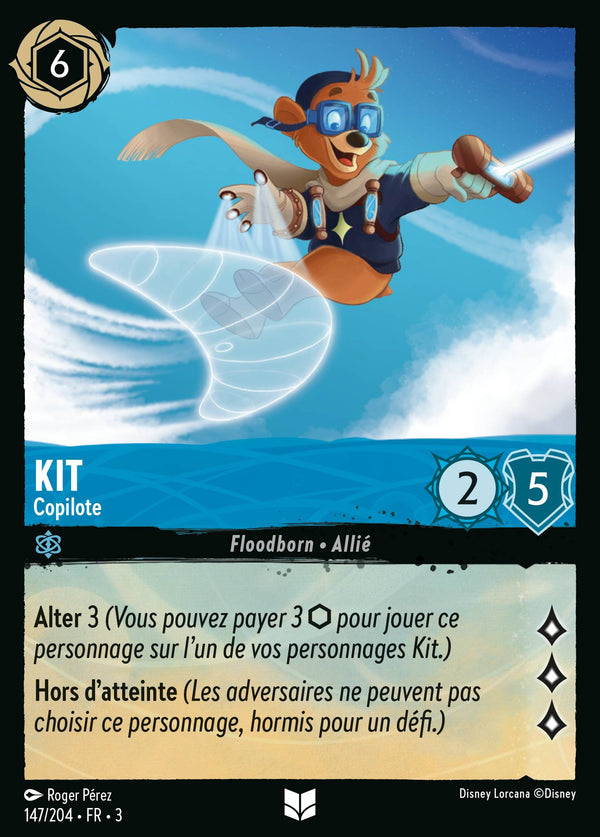 147/204 - Kit - Copilote — Carte Disney Lorcana Les Terres d'Encres 147/204