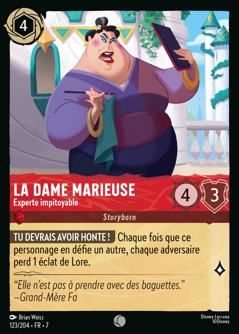 123/204 - La Dame marieuse - Experte impitoyable