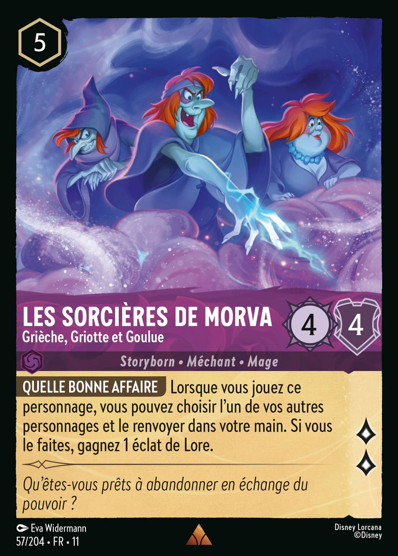 057/204 - Les sorcières de Morva - Grièche, Griotte et Goulue
