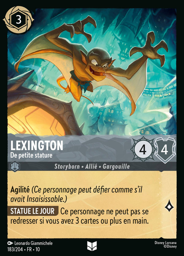 183/204 - Lexington - De petite stature — Carte Disney Lorcana Lueurs dans les Profondeurs 183/204