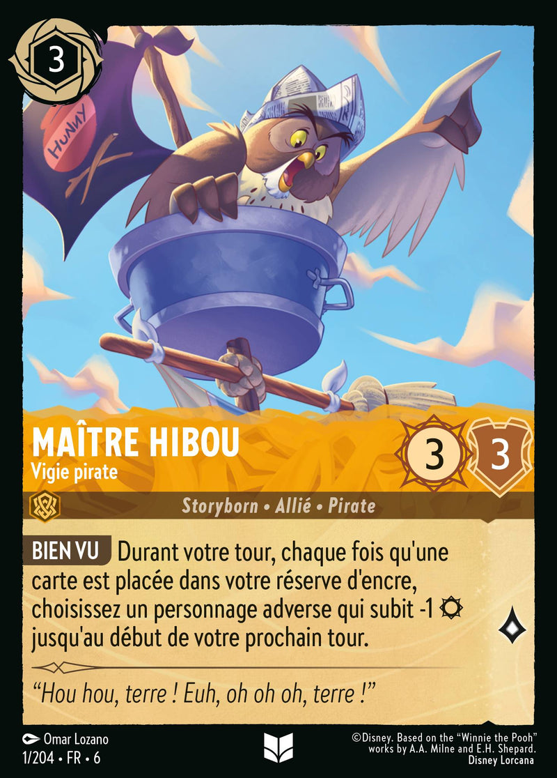 001/204 - Maître Hibou - Vigie pirate