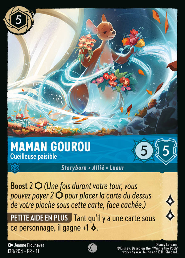 138/204 - Maman Gourou - Cueilleuse paisible — Carte Disney Lorcana Givresort 138/204