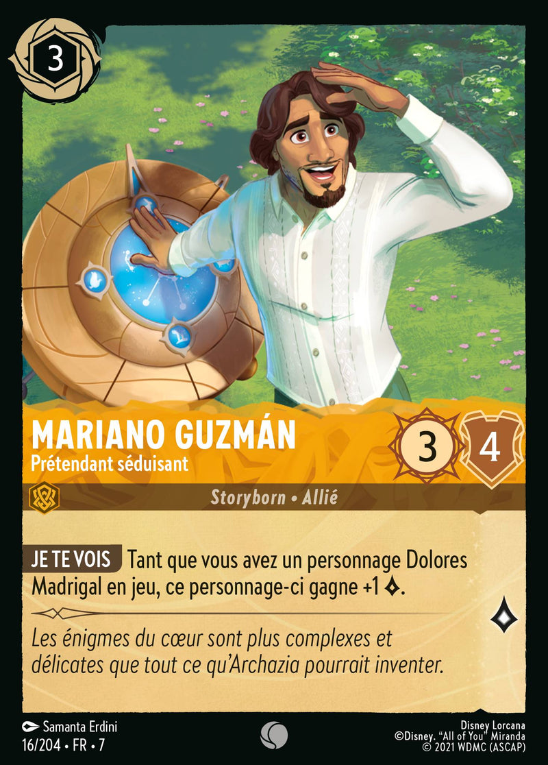 016/204 - Mariano Guzmán - Prétendant séduisant