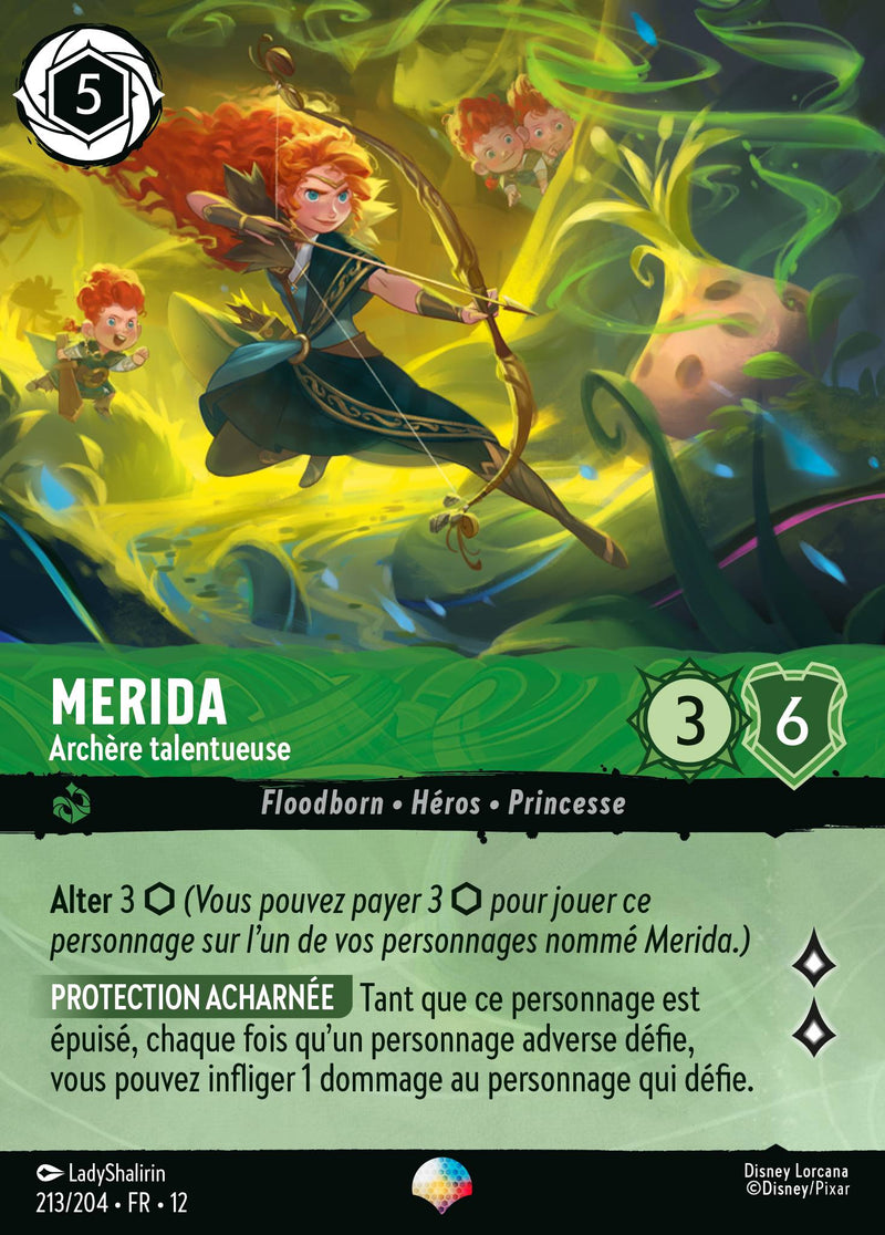 213/204 - Merida - Archère talentueuse