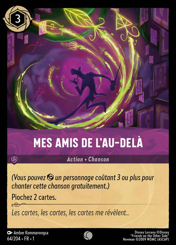 064/204 - Mes amis de l'au-delà — Carte Disney Lorcana Premier Chapitre 64/204