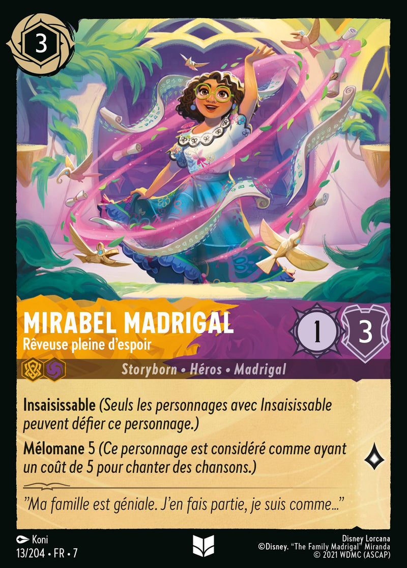 013/204 - Mirabel Madrigal - Rêveuse pleine d'espoir