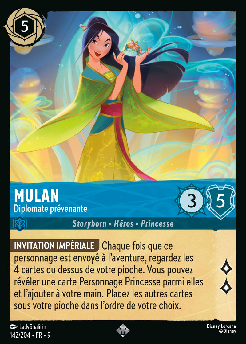 142/204 - Mulan - Diplomate prévenante