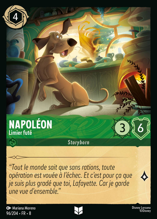 096/204 - Napoléon - Limier futé — Carte Disney Lorcana Le Règne de Jafar 96/204