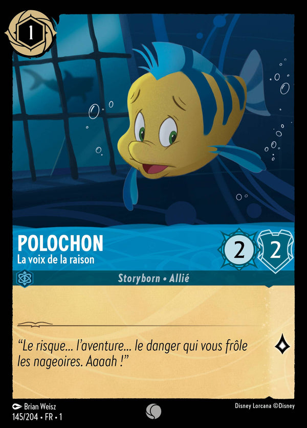 Polochon - La voix de la raison — Carte Disney Lorcana 145 Premier Chapitre
