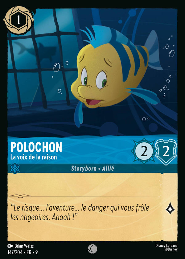 147/204 - Polochon - La voix de la raison — Carte Disney Lorcana Fabuleux 147/204