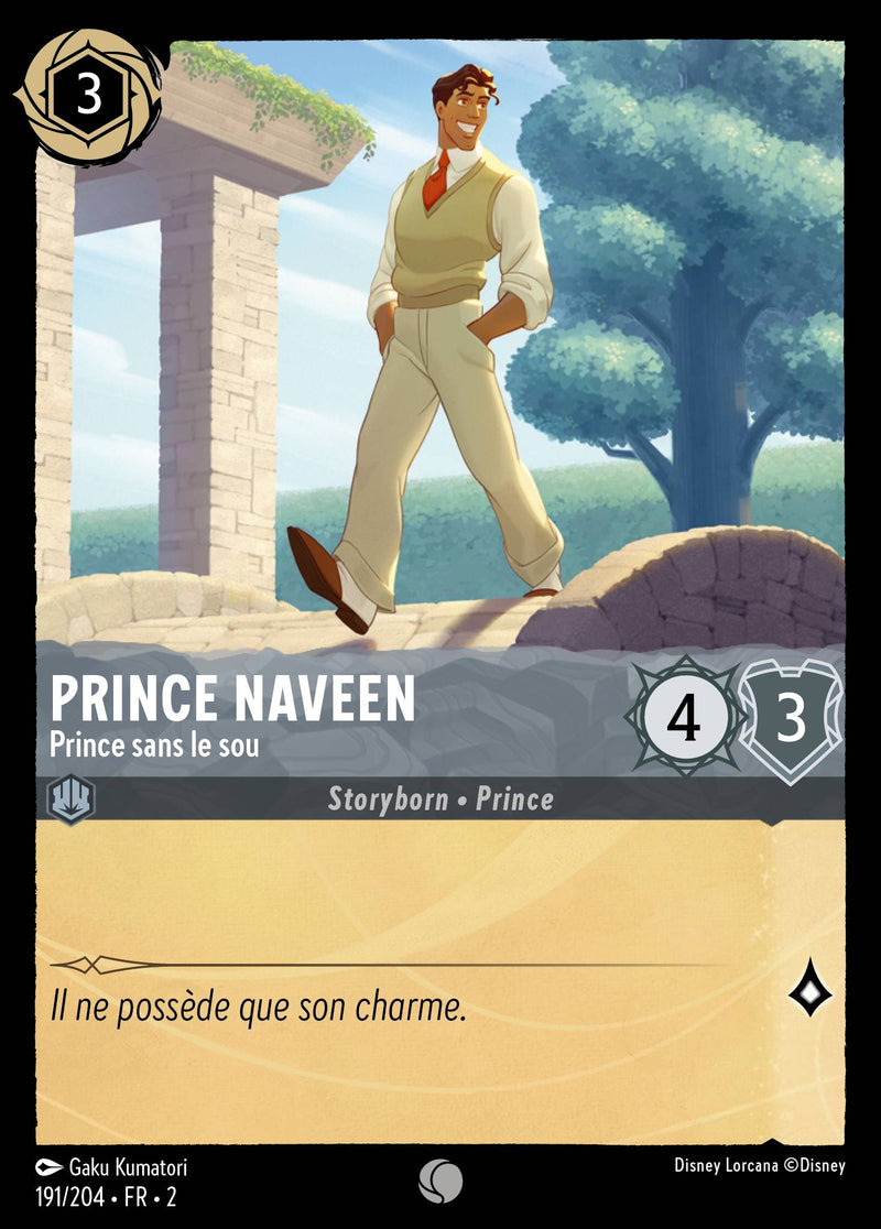 191/204 - Prince Naveen - Prince sans le sou