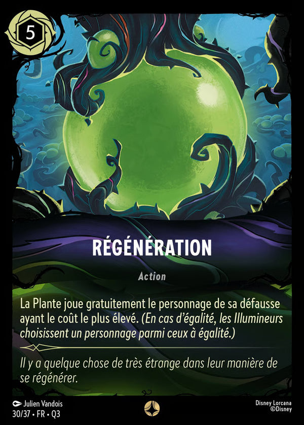 030/037 - Régénération - Carte Disney Lorcana Quête des Illumineurs: Équipe Miel à la Rescousse 30/37