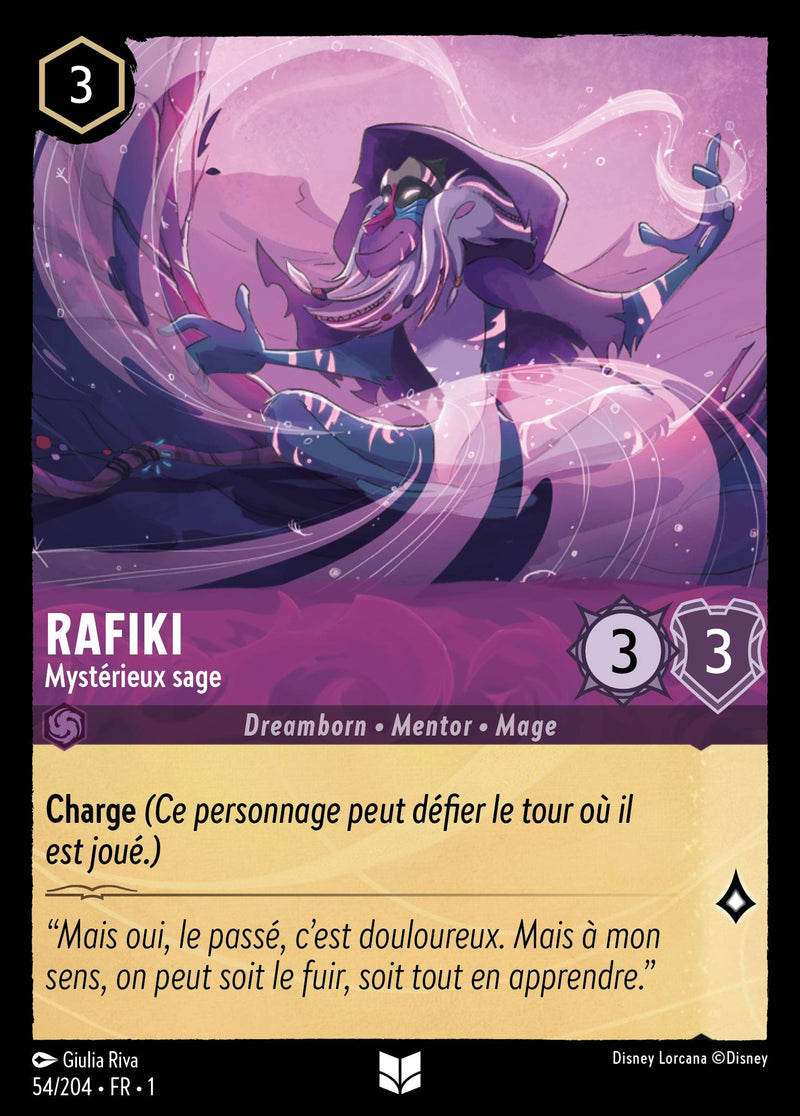054/204 - Rafiki - Mystérieux sage