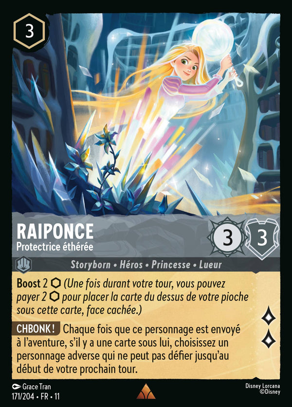 171/204 - Raiponce - Protectrice éthérée — Carte Disney Lorcana Givresort 171/204