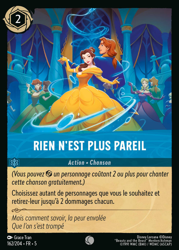 162/204 - Rien n'est plus pareil — Carte Disney Lorcana Ciel Scintillant 162/204