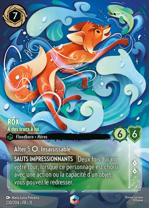 230/204 - Rox - A des trucs à lui — Carte Disney Lorcana Givresort 230/204