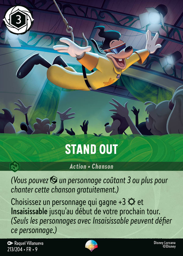 213/204 - Stand Out — Carte Disney Lorcana Fabuleux 213/204