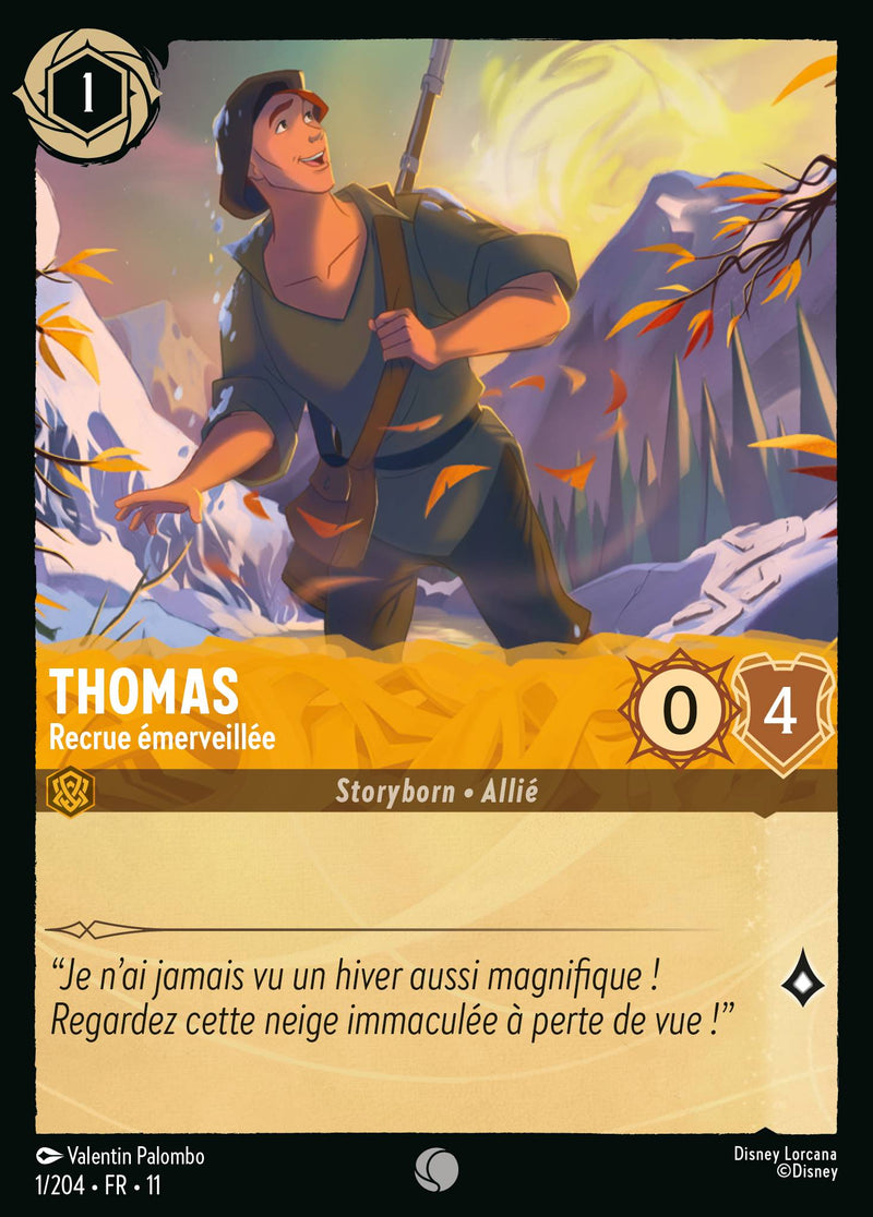 001/204 - Thomas - Recrue émerveillée