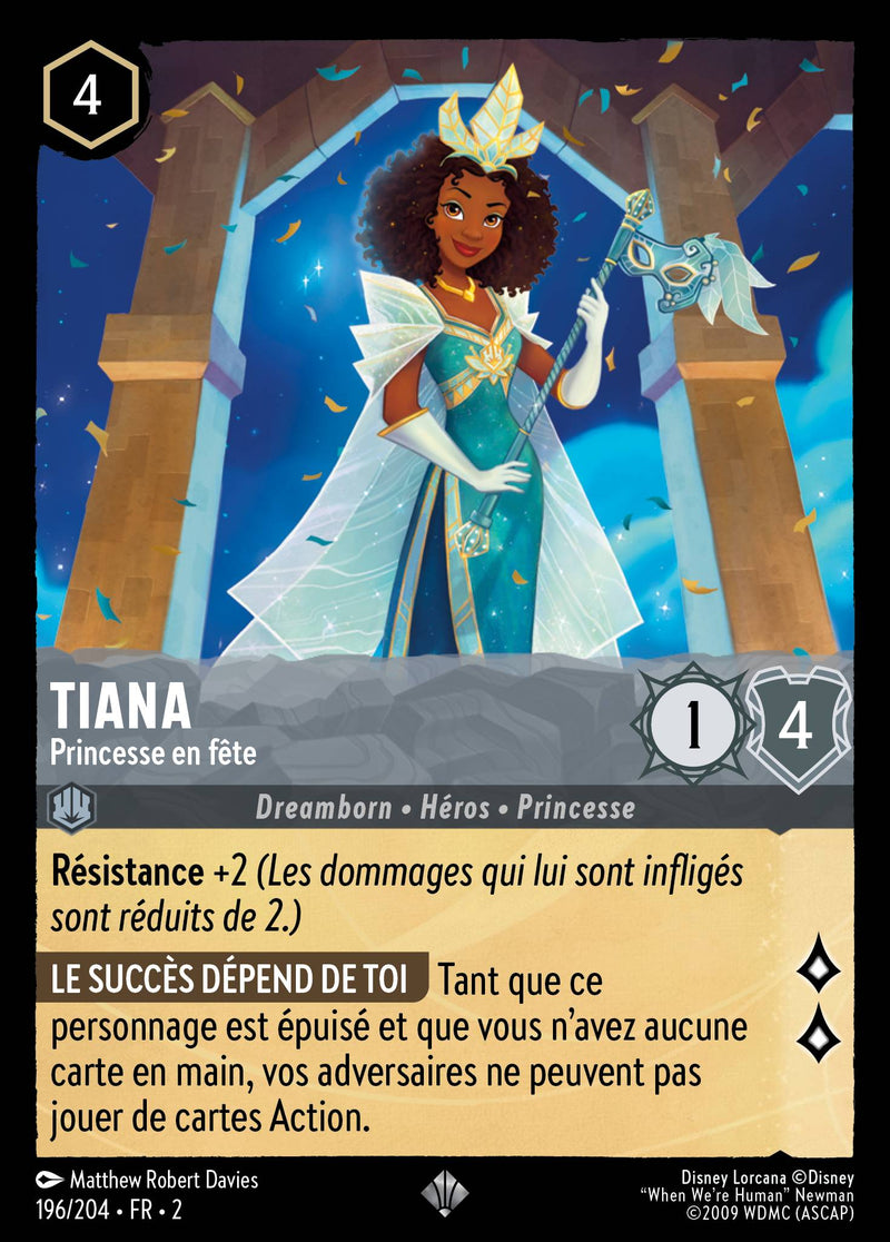 196/204 - Tiana - Princesse en fête