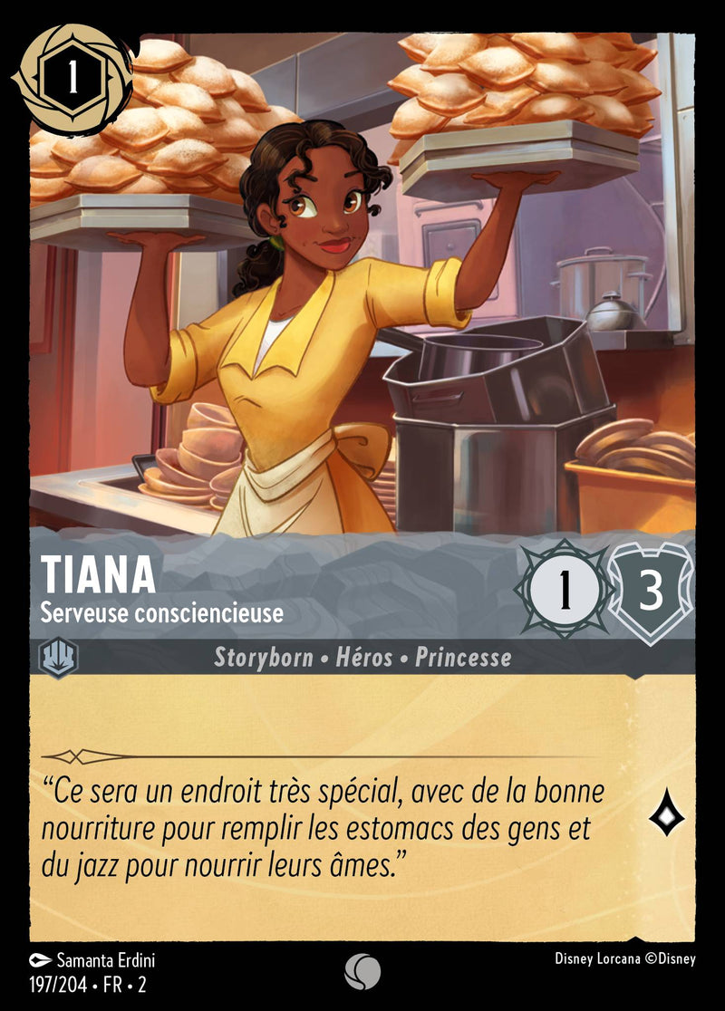 197/204 - Tiana - Serveuse consciencieuse