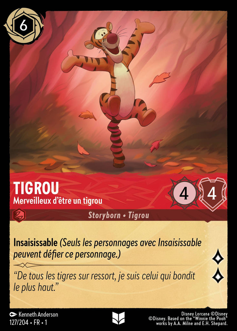 127/204 - Tigrou - Merveilleux d'être un tigrou