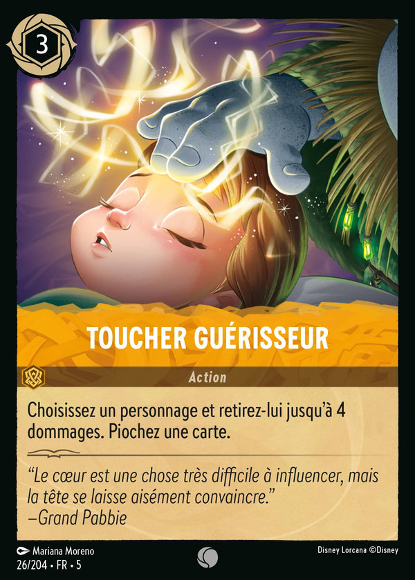 026/204 - Toucher guérisseur — Carte Disney Lorcana Ciel Scintillant 26/204