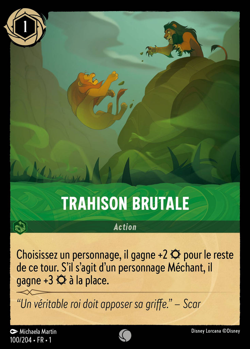 100/204 - Trahison brutale