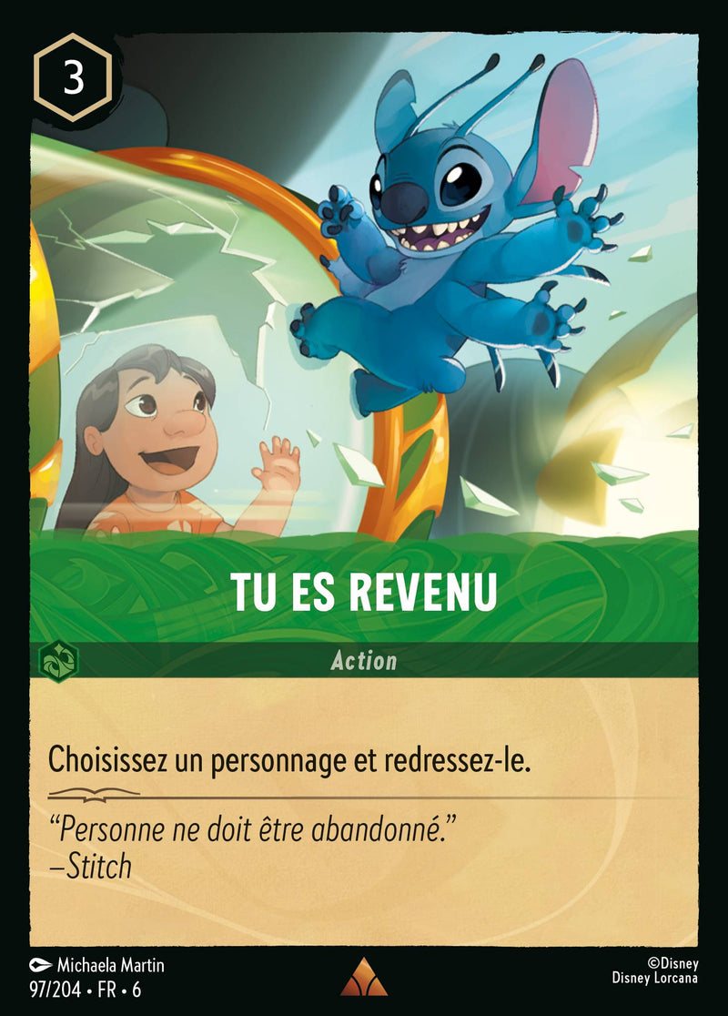 097/204 - Tu es revenu