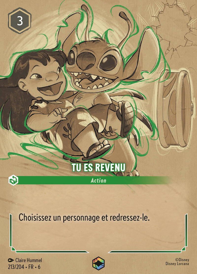 213/204 - Tu es revenu