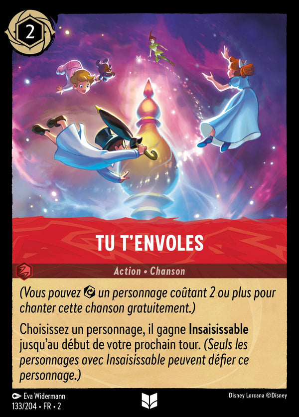 133/204 - Tu t'envoles — Carte Disney Lorcana L'Ascension des Floodborn 133/204