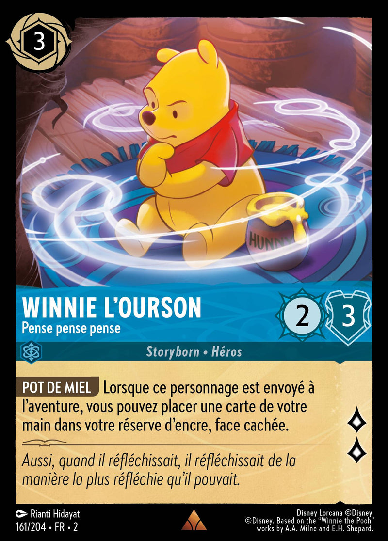 161/204 - Winnie l'ourson - Pense pense pense
