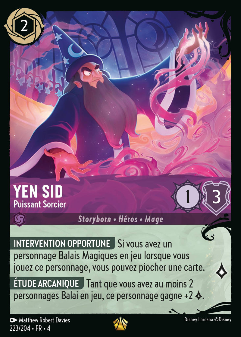 223/204 - Yen Sid - Puissant Sorcier