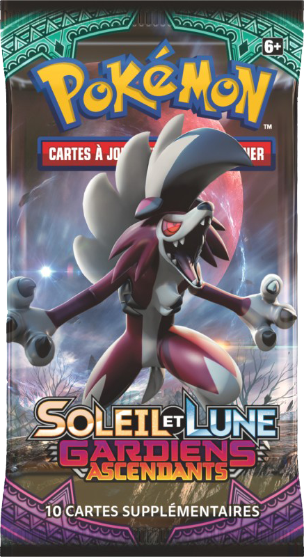 Booster Pokémon Gardiens Ascendants illustration Lougaroc, scellé français