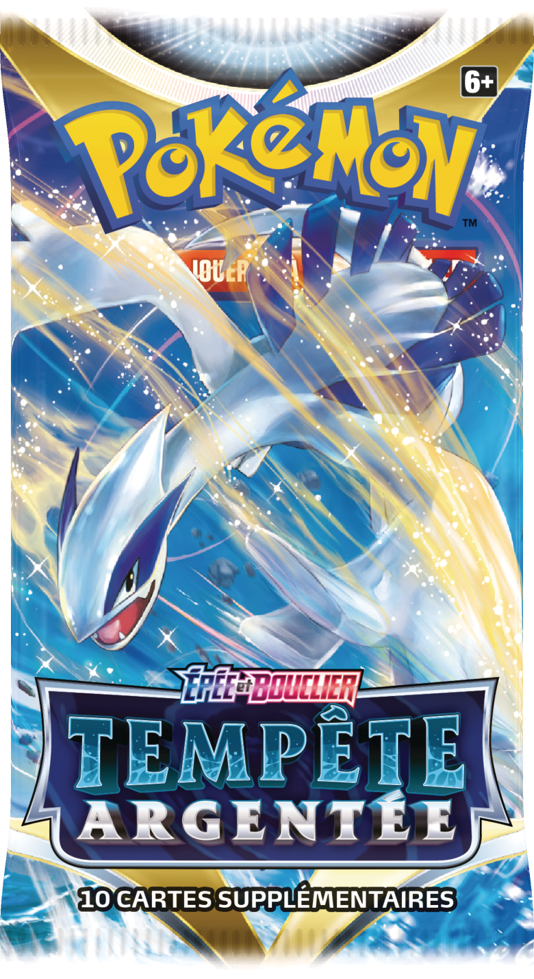 Booster Pokémon Tempête Argentée illustration Lugia, scellé français