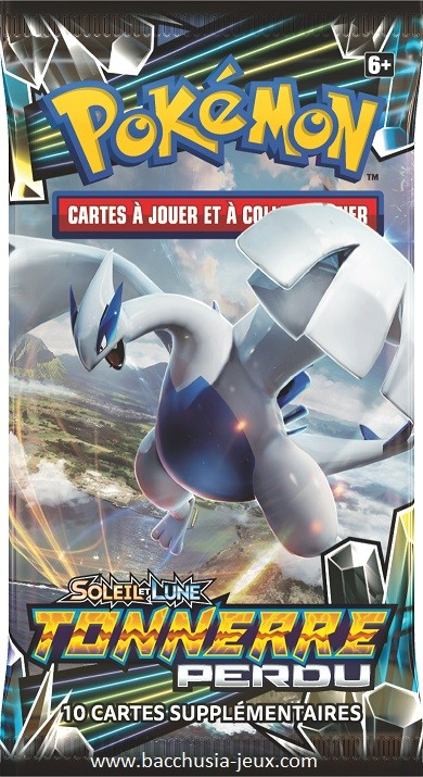 Booster Pokémon Tonnerre Perdu illustration Lugia, scellé français