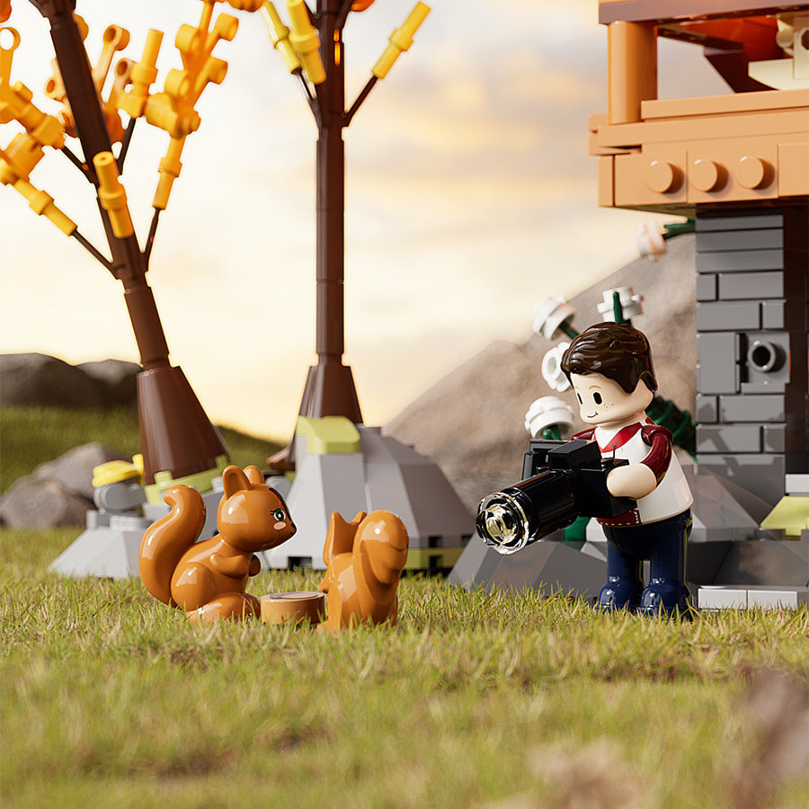Lumibricks Mountain Cabin, vue 4