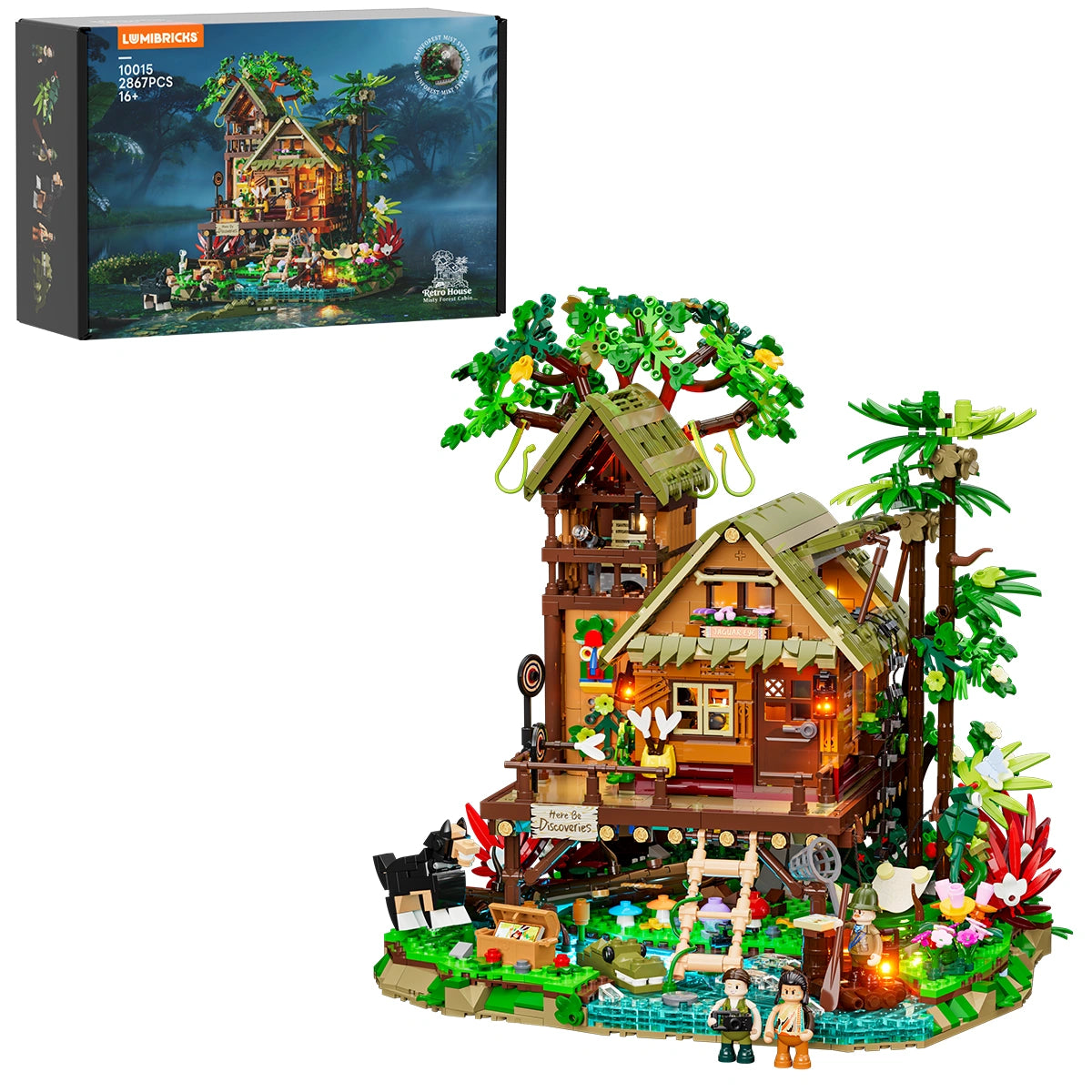Lumibricks Misty Forest Cabin, vue 3