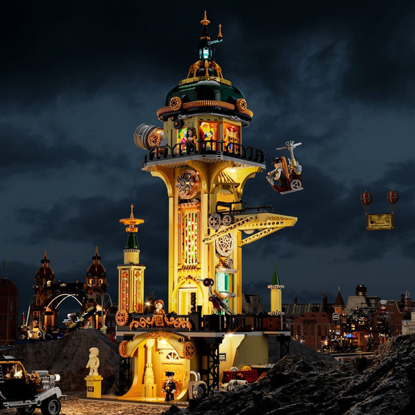 Lumibricks Steampunk Watch Tower, vue 2