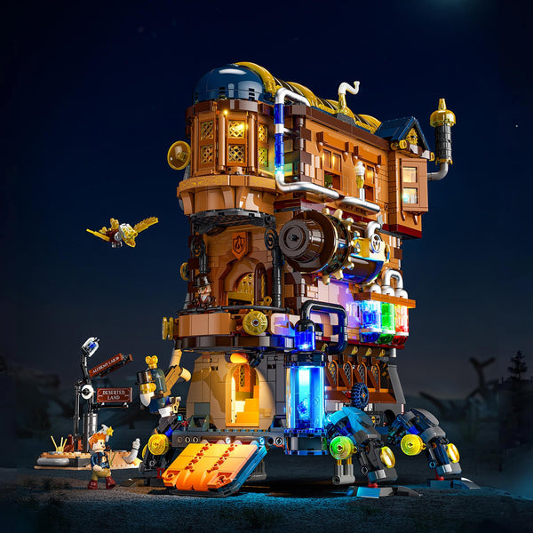 Lumibricks Alchemist's Moving Castle, vue 2