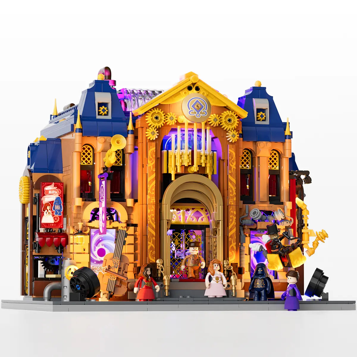 Lumibricks Steampunk Time Opera House, vue 2