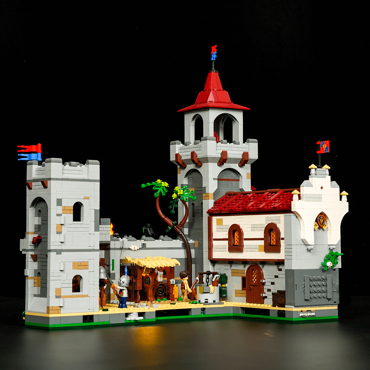 Lumibricks Medieval Guard Post, vue 4
