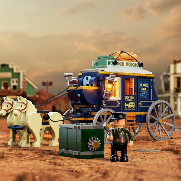 Lumibricks Treasure Stagecoach, vue 2