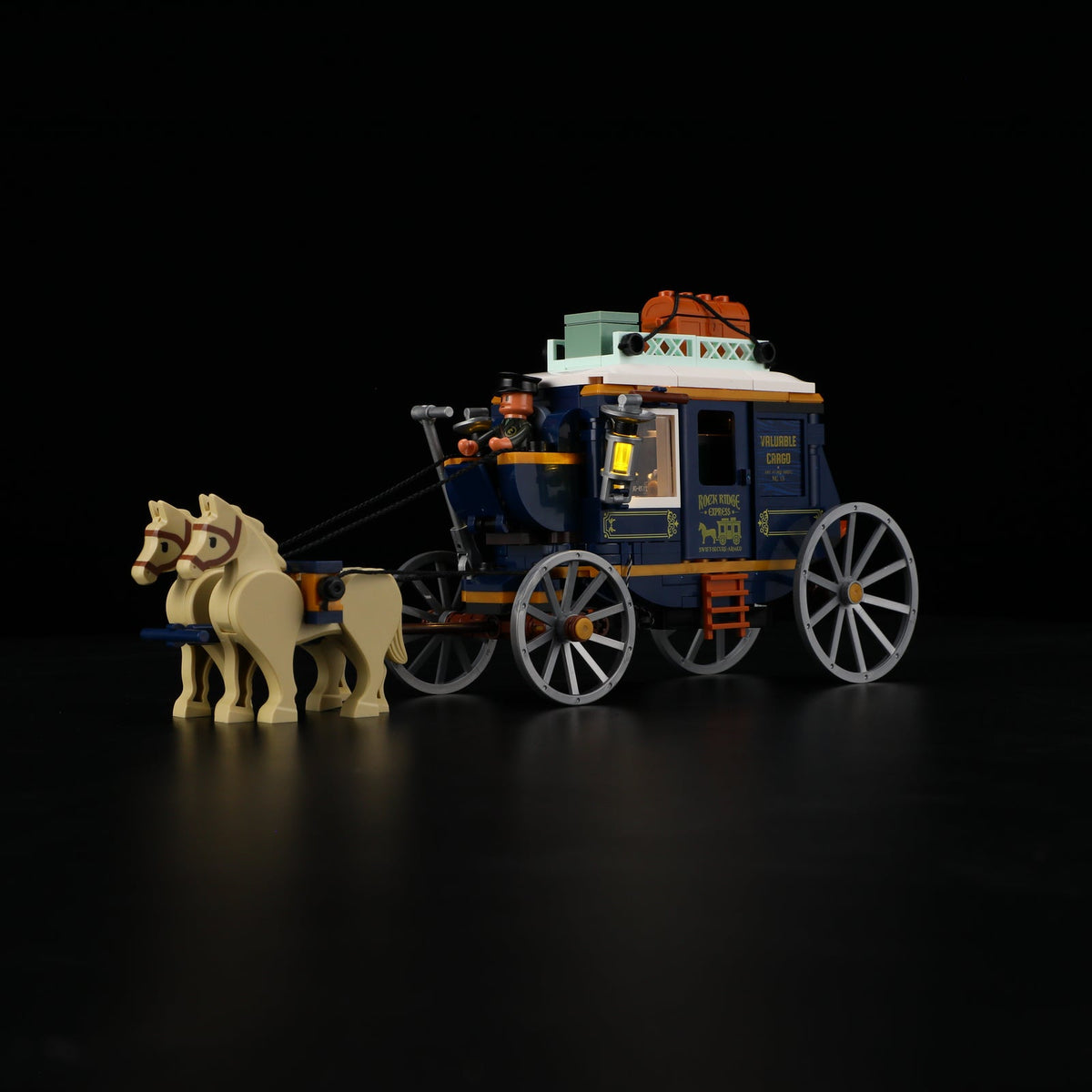 Lumibricks Treasure Stagecoach, vue 4