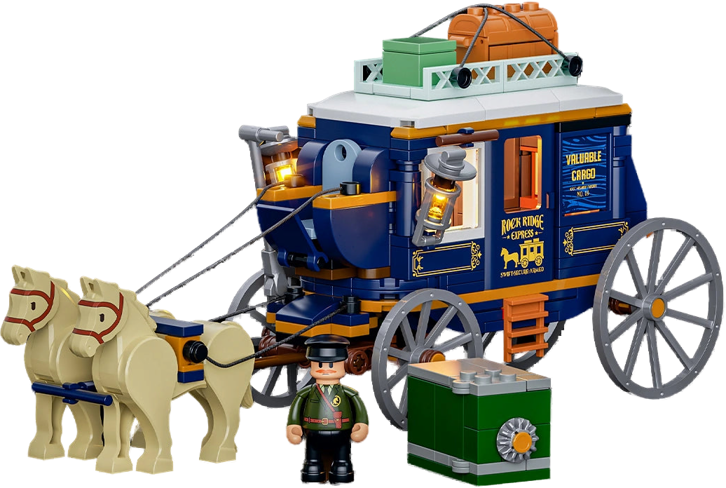 Lumibricks Treasure Stagecoach