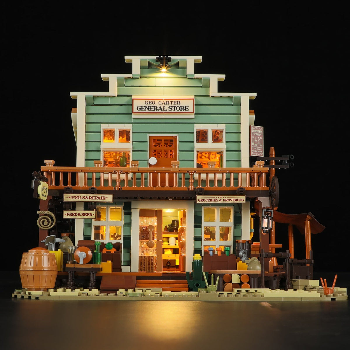 Lumibricks Old West General Store, vue 3