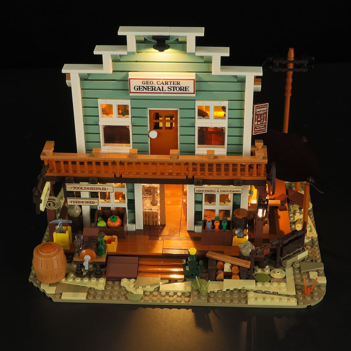 Lumibricks Old West General Store, vue 5